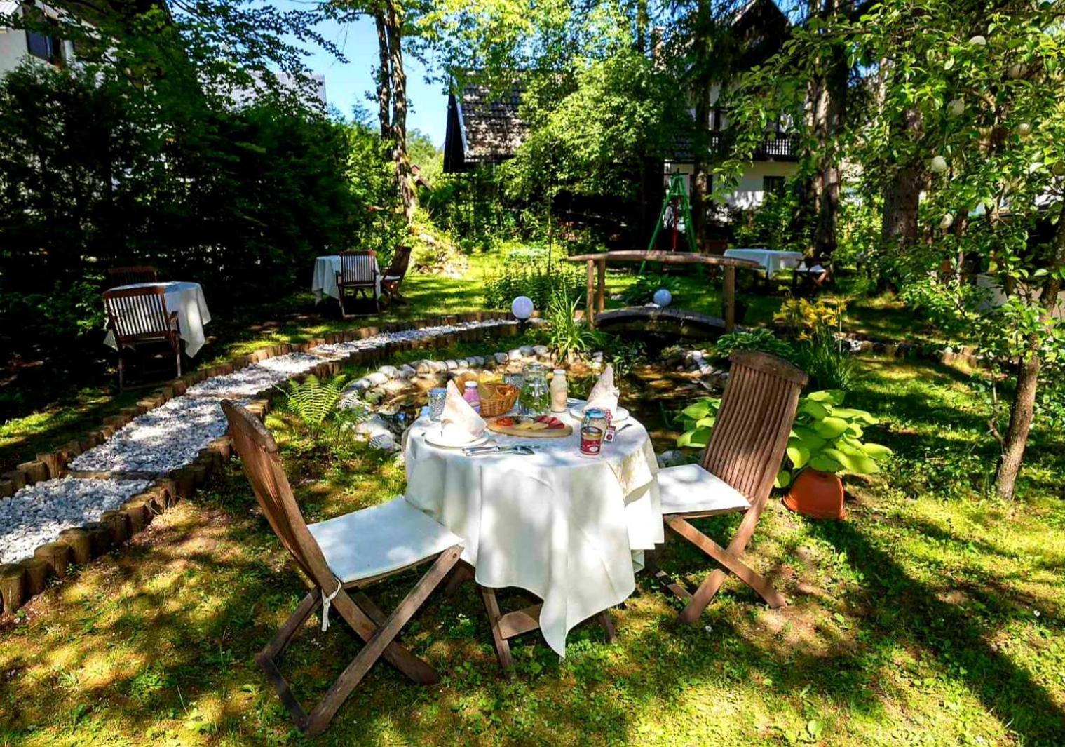 Art Hotel Kristal Bohinji-tó Kültér fotó
